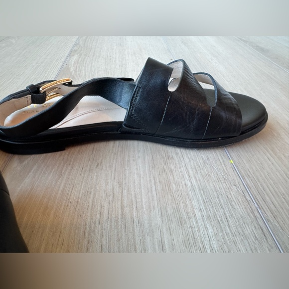 Cole Haan Anela Grand Black Leather Strappy Sandals Sz 7 EUC - Picture 13 of 16